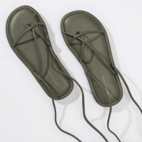 AE platform lace-up sandals - Picture 2 of 4